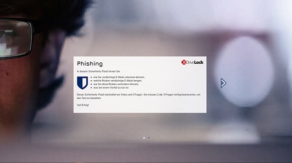 Security Awareness schärfen durch IT Security Awareness Trainings von DriveLock: Phishing